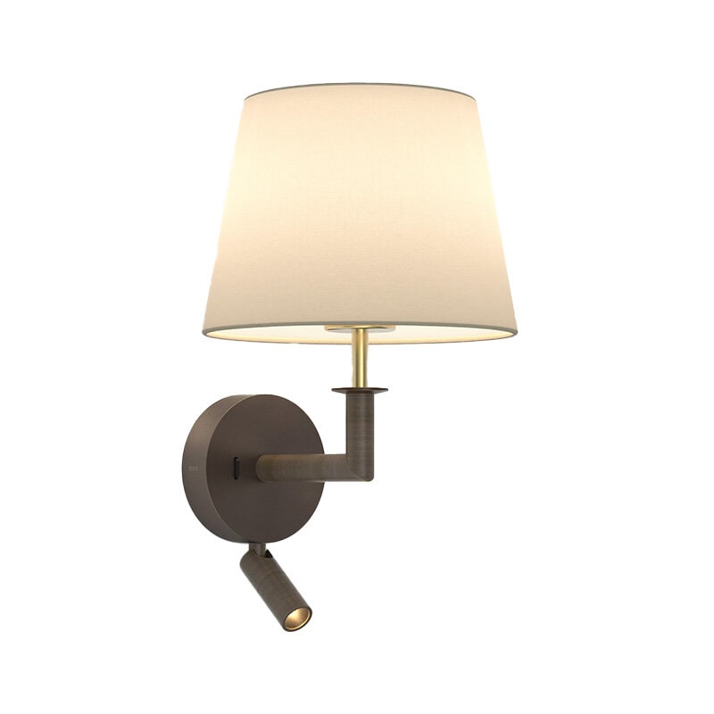 Club Reader vägglampa brons