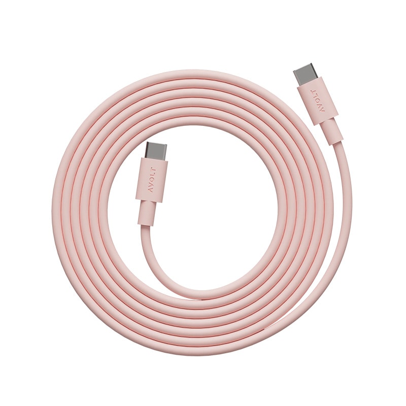 Cabel 1 USB-C to USB-C 2m new pink