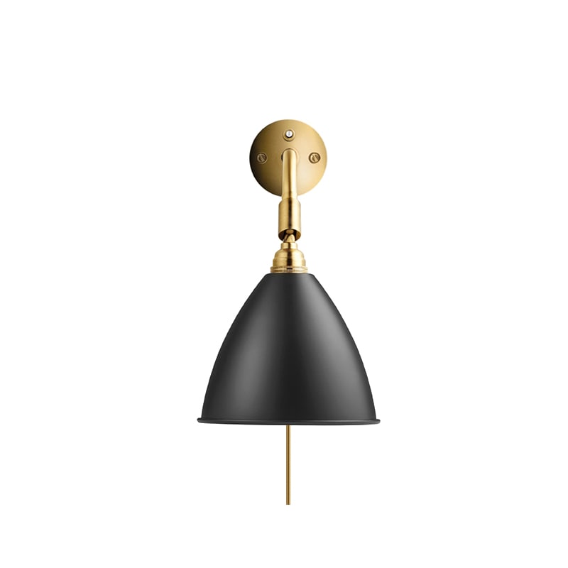 BL7 Vägglampa black/brass