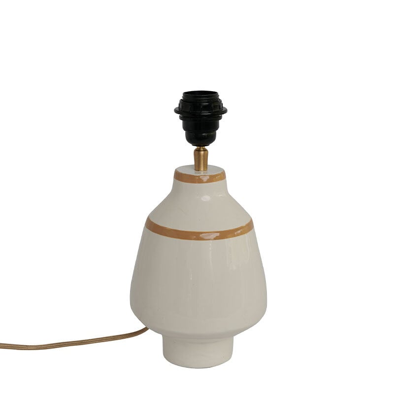 Becky bordslampa vit/mustard