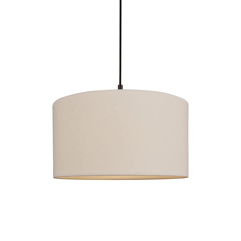 Soft Ø44 taklampa linne vit/metallic bronze