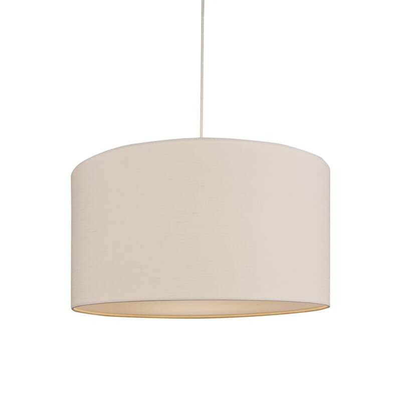 Soft Ø60 taklampa linne vit/sand
