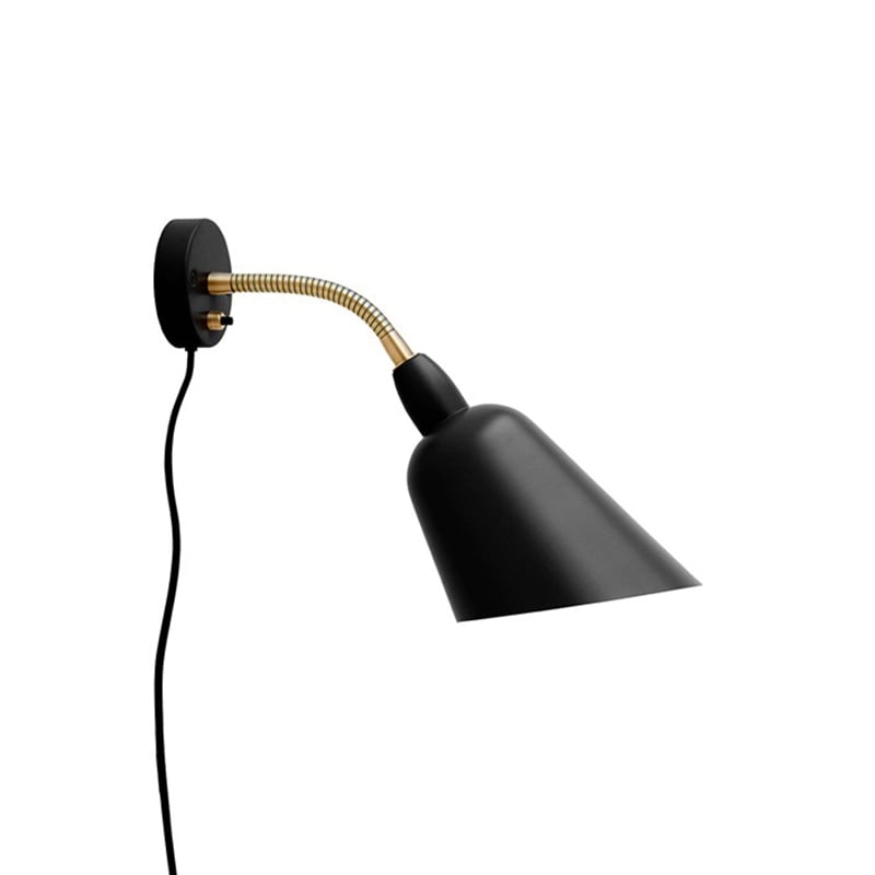 Bellevue AJ9 Vägglampa black/brass