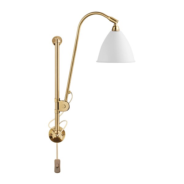 BL5 Vägglampa white/brass