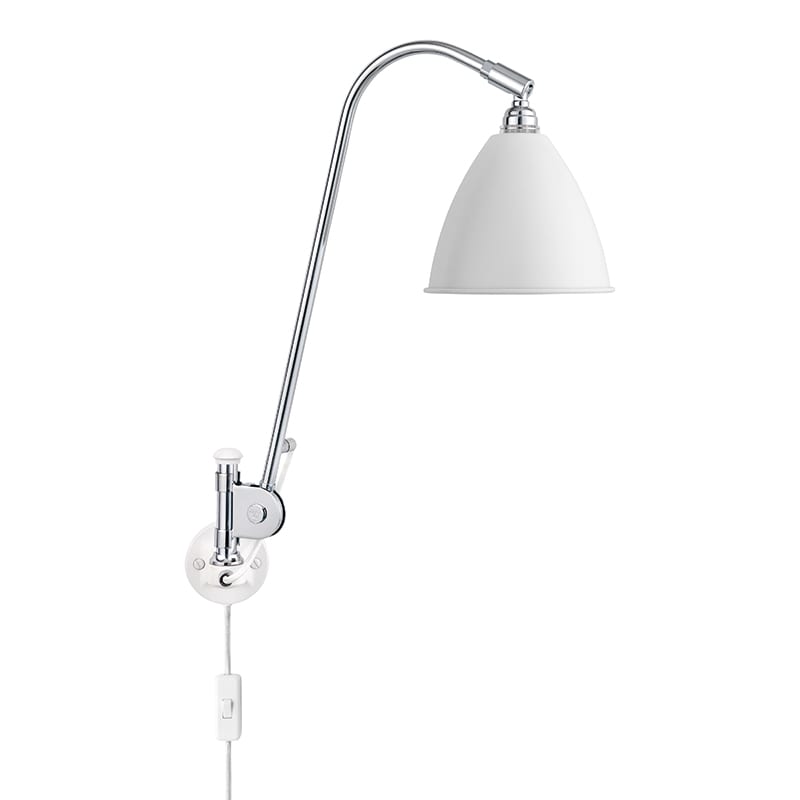 BL6 Vägglampa white/chrome