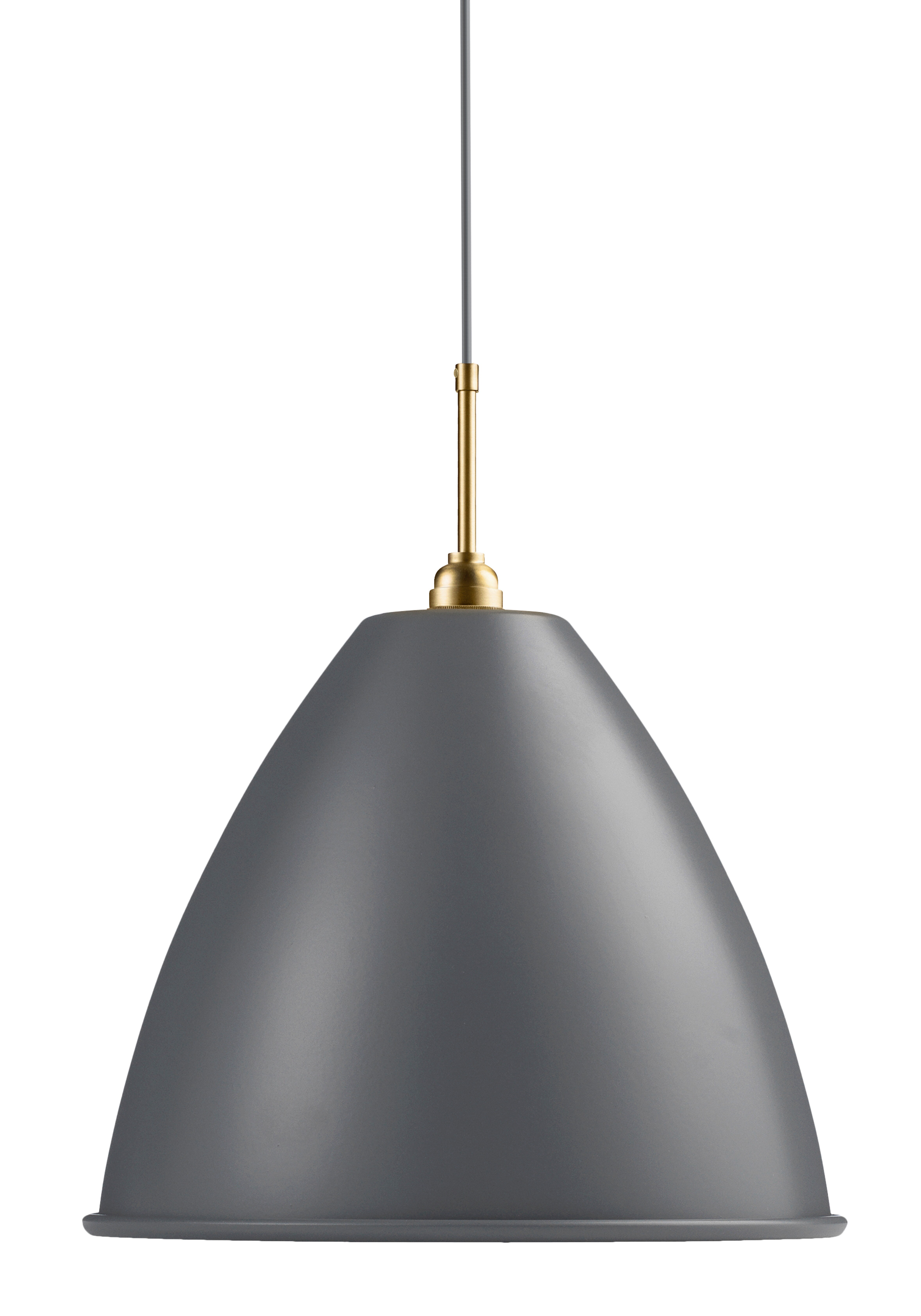 BL9 L Taklampa Grey/brass