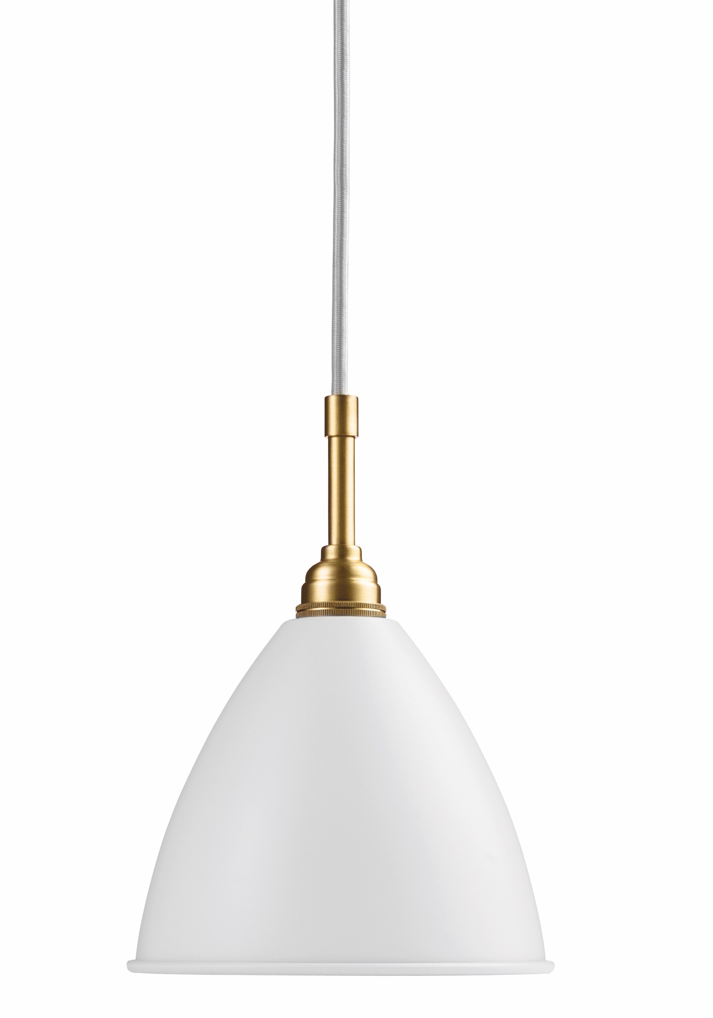 BL9 S Taklampa white/brass