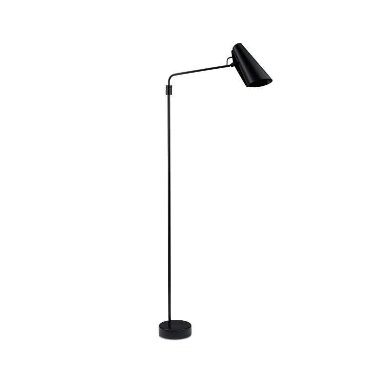 Birdy swing Golvlampa svart/svart