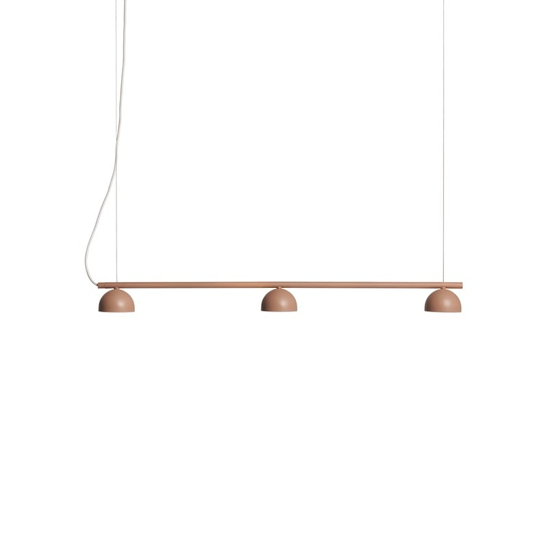 Blush rail 3 taklampa warm beige