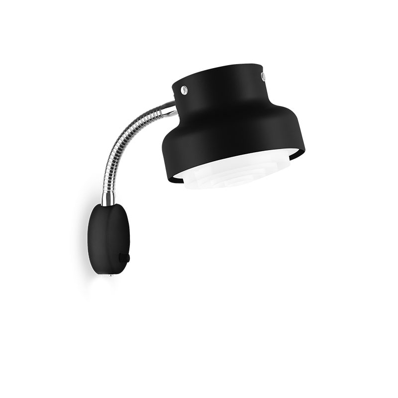 Bumling mini Ø190 vägglampa svart