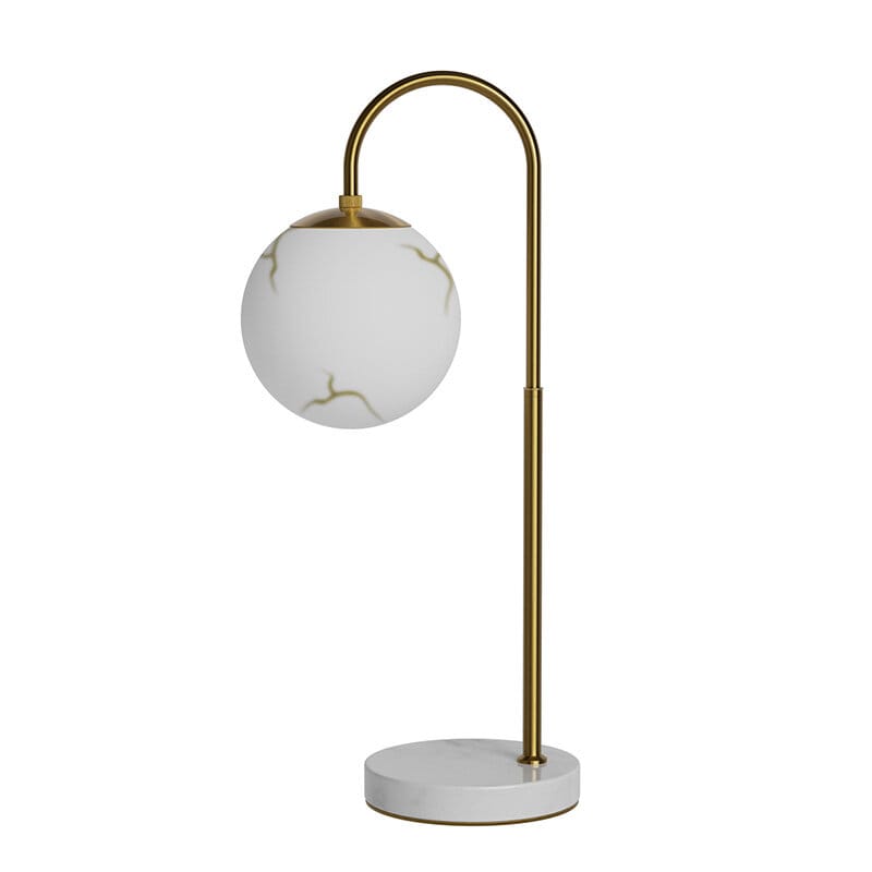 Bellagio bord H60cm mässing/vit