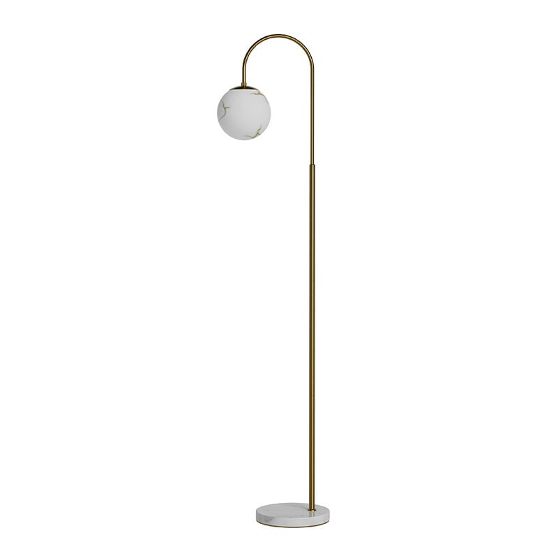 Bellagio golv H163cm mässing/vit