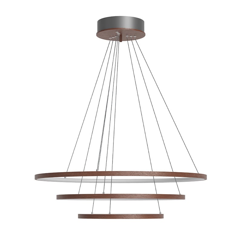 Trione Ø80cm valnöt