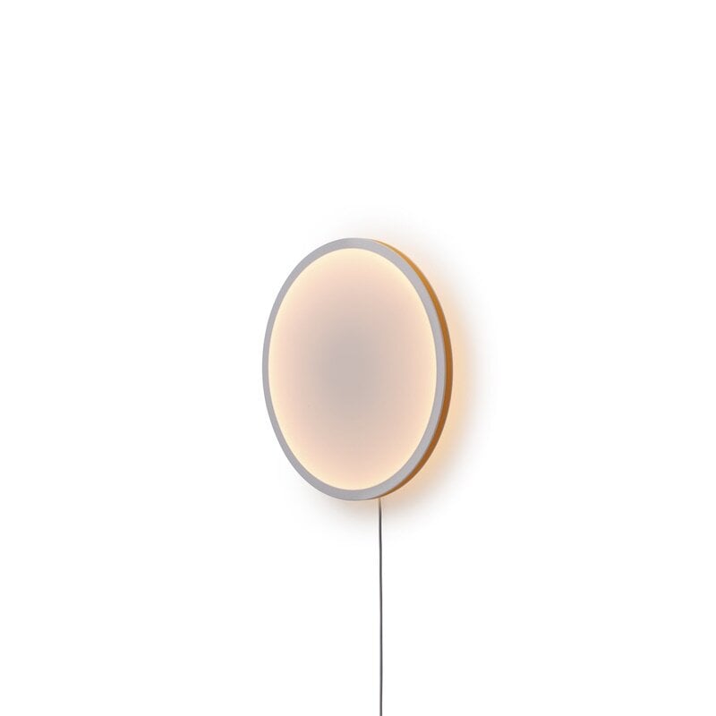 Calm Ø50 vägglampa touch dim vit/orange