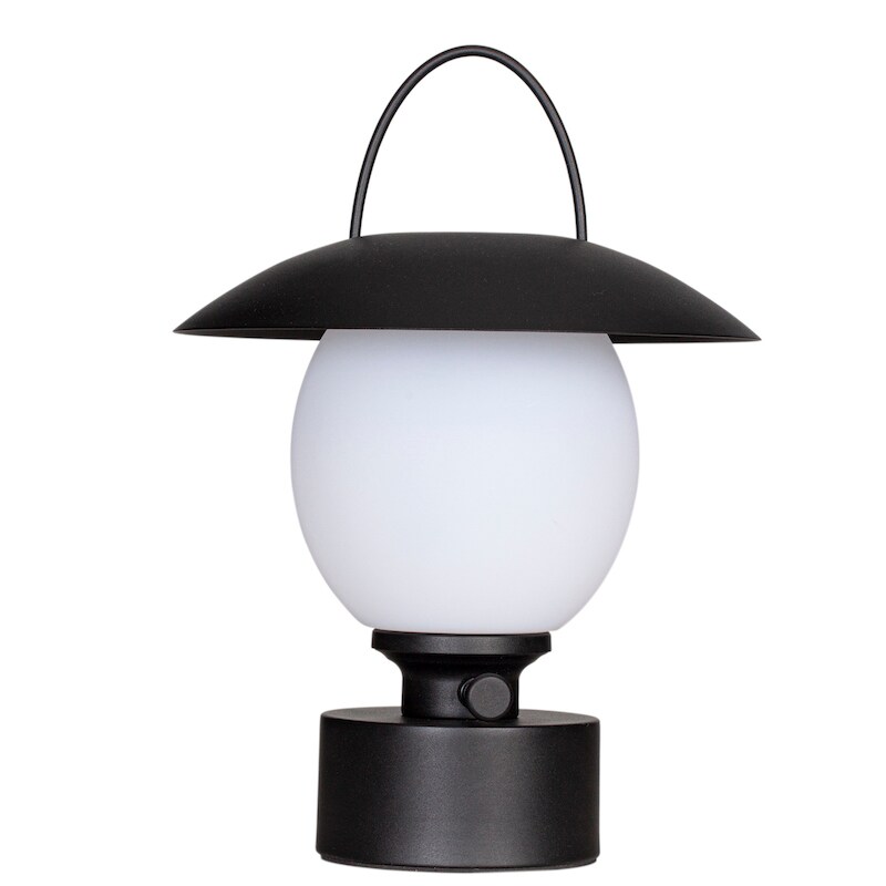 Castro bordlampa IP44 Sandsvart