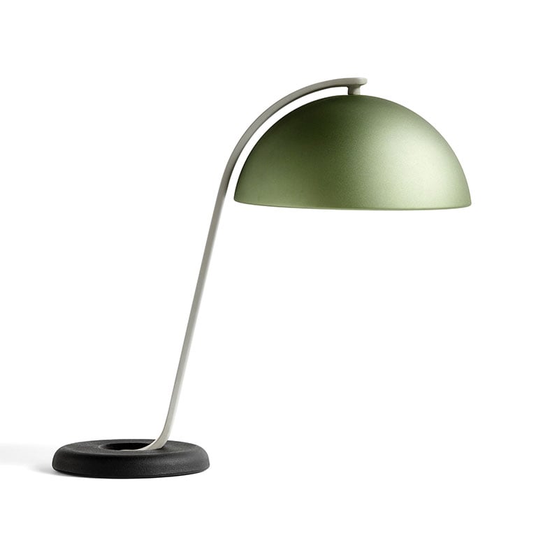 Cloche bordslampa mint green