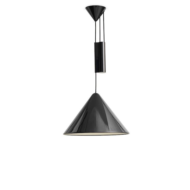 Compass Adjustable 430 taklampa Soft black