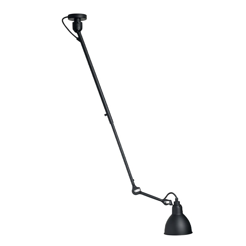 Lampe Gras N°302 taklampa round svart