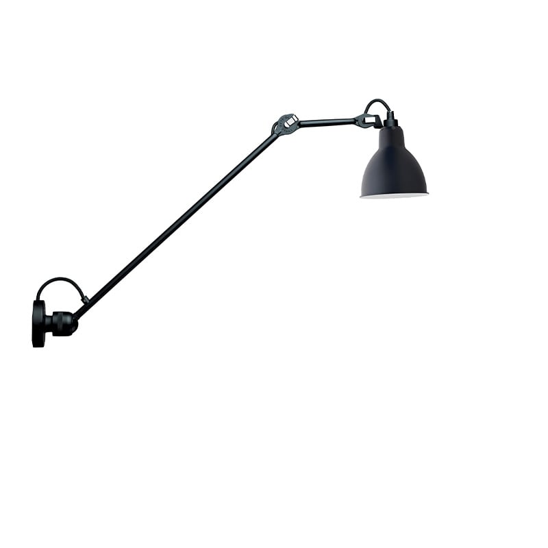 Lampe Gras N°304 L60 vägglampa svart