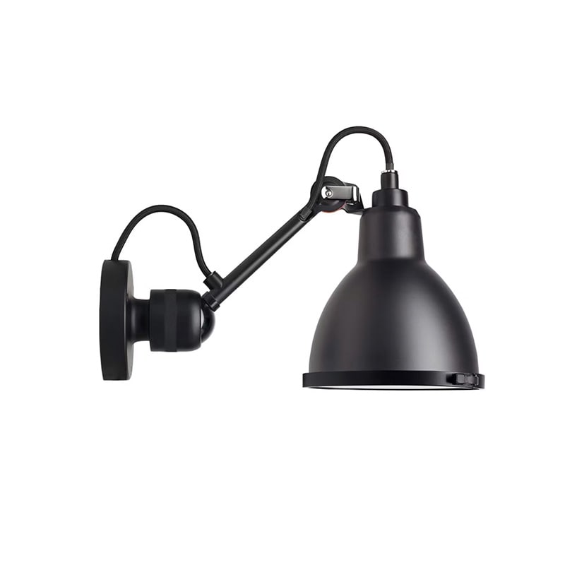 Lampe Gras N°304 Outdoor vägglampa IP64 svart