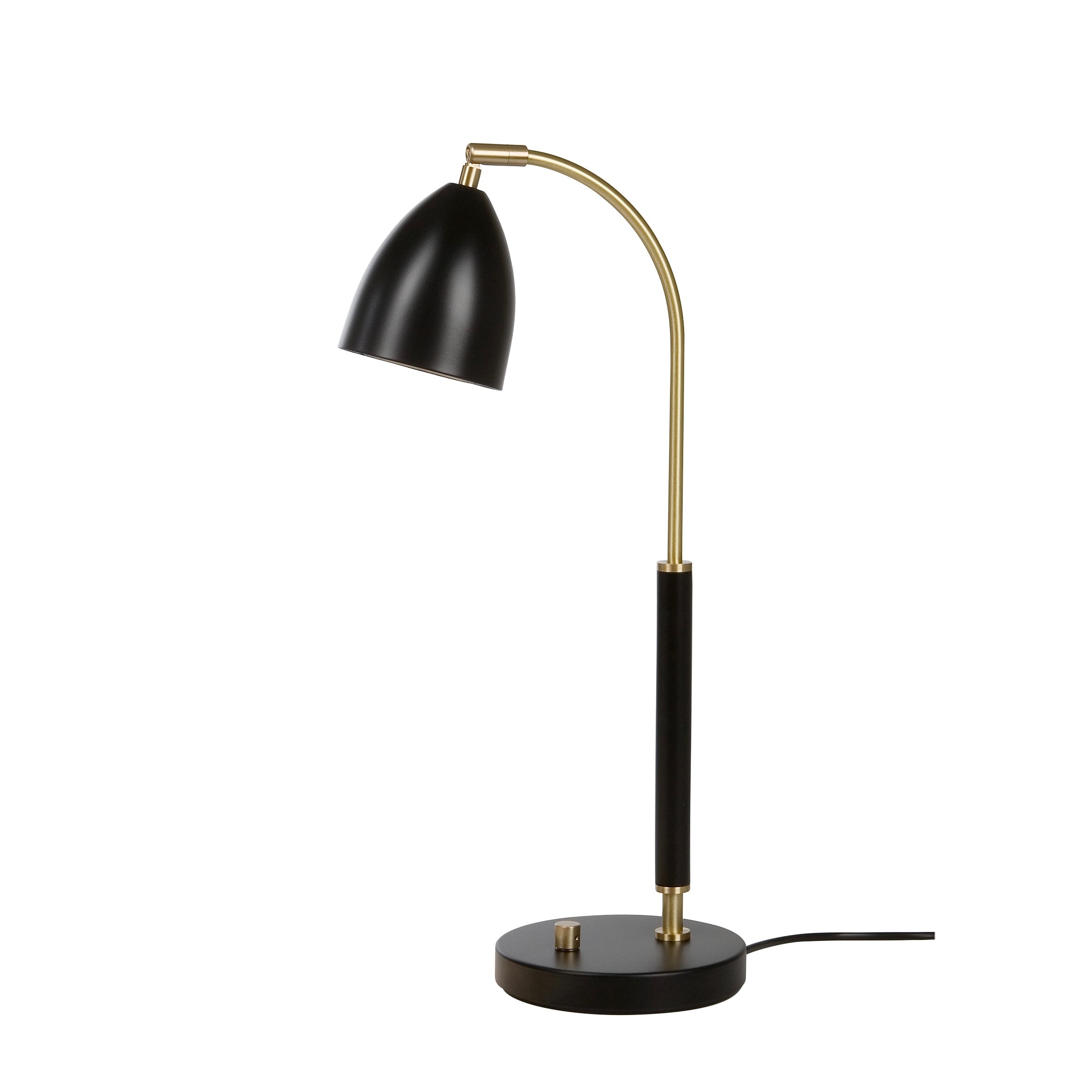 Deluxe Bordslampa svart/mässing