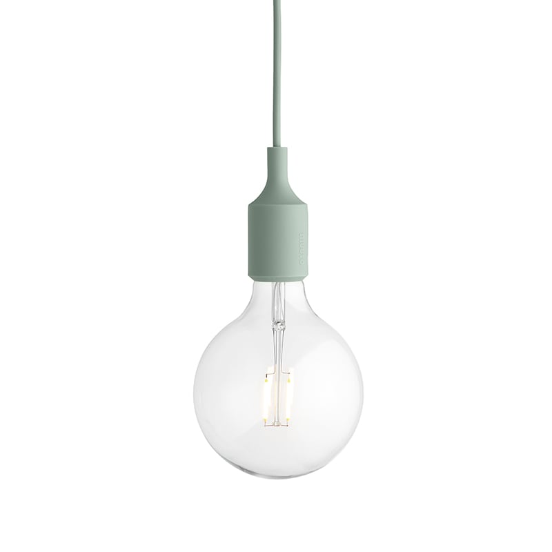 E27 Taklampa light Green