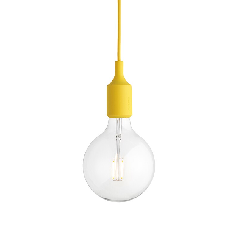 E27 Taklampa Yellow