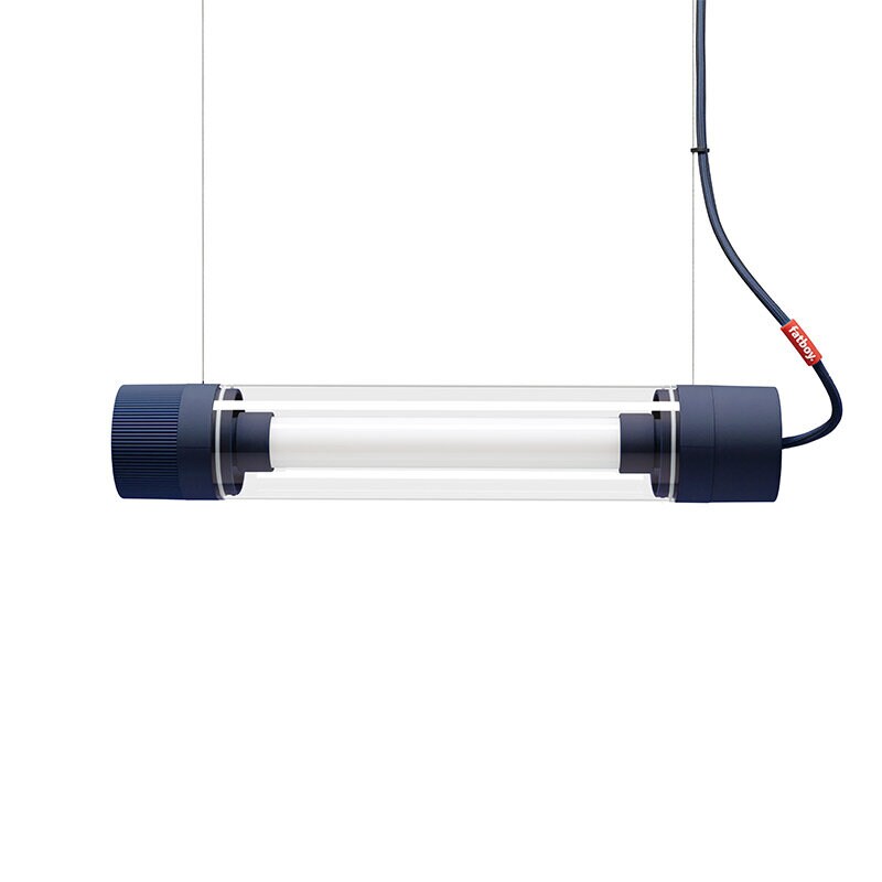 Tjoepke S tak/vägglampa grey blue