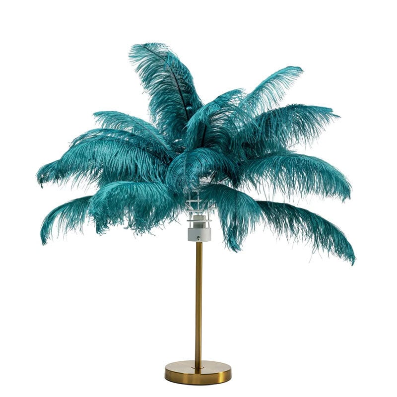 Feather Palm bordslampa grön