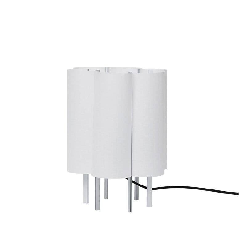 Boe H28 Bordslampa Silver/Natur