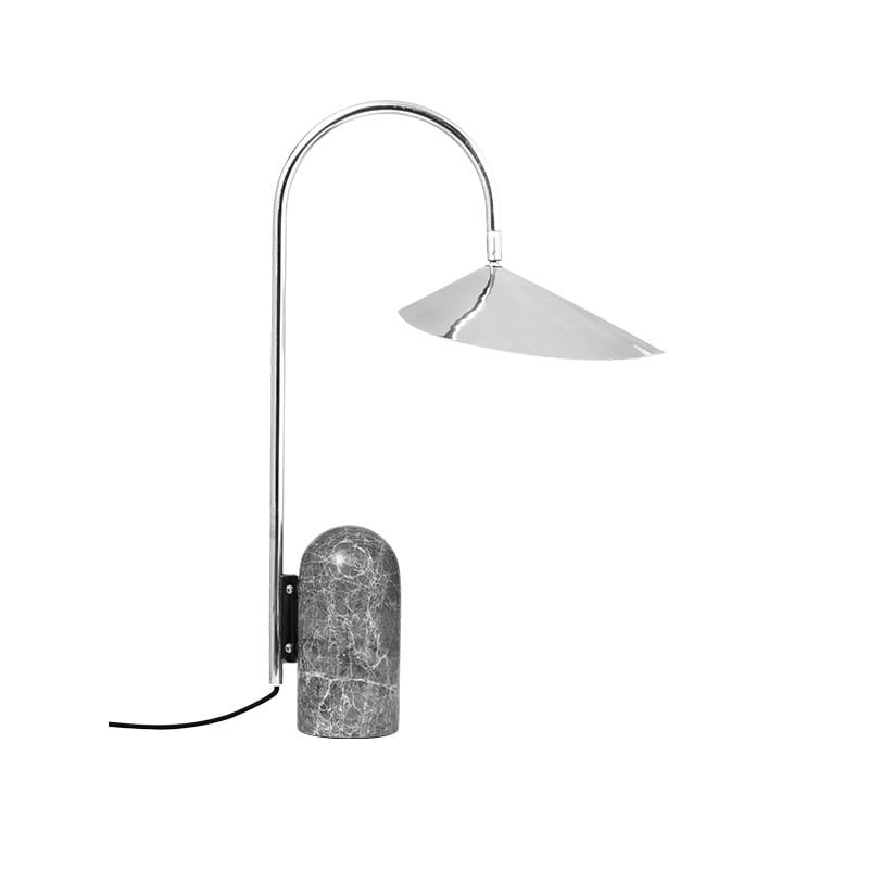 Arum bordslampa rostfritt stål