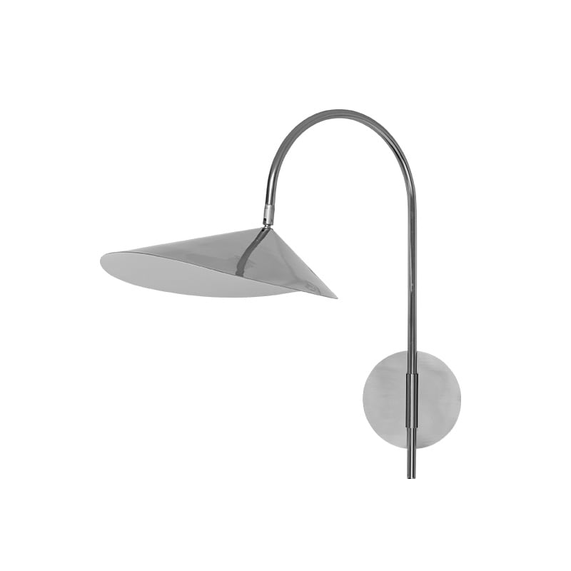 Arum Swivel vägglampa hardwired rostfritt stål