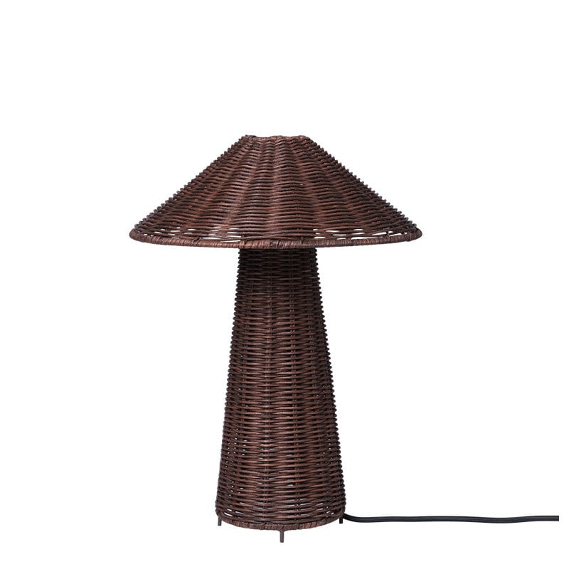 Dou bordslampa mörkbrun