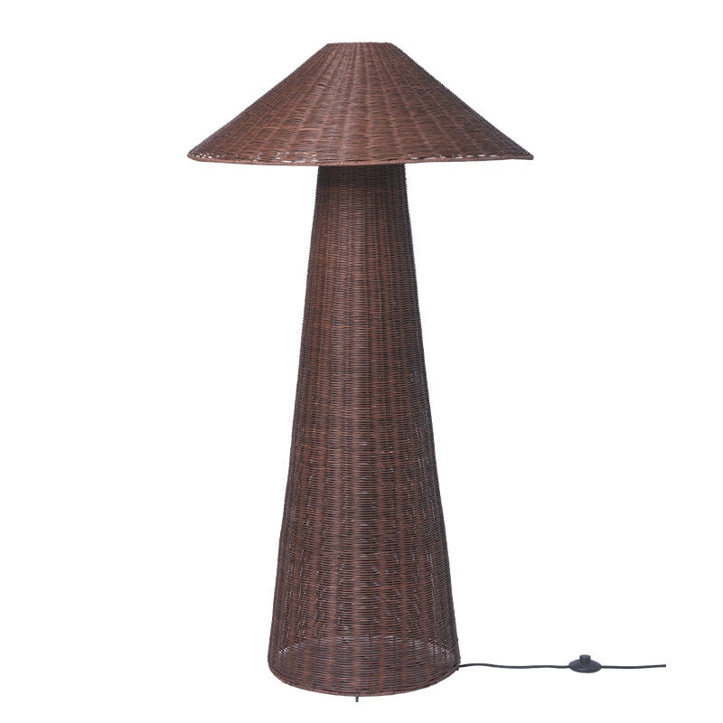 Dou golvlampa mörkbrun