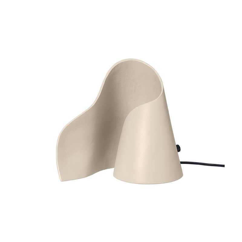 Oyster bordslampa ljus kaschmir