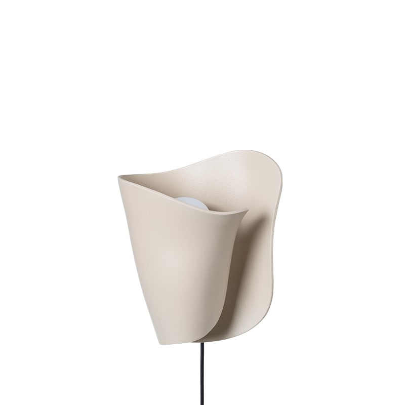 Oyster Wall Sconce vägglampa ljus kaschmir IP65