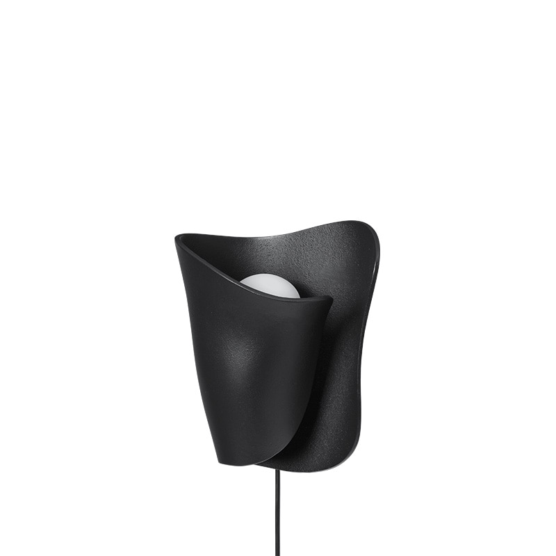 Oyster Wall Sconce vägglampa svart IP65