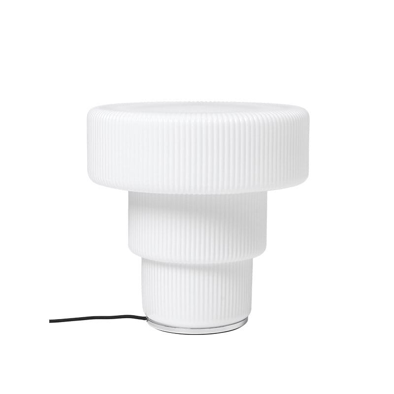 Ripple bordslampa vit