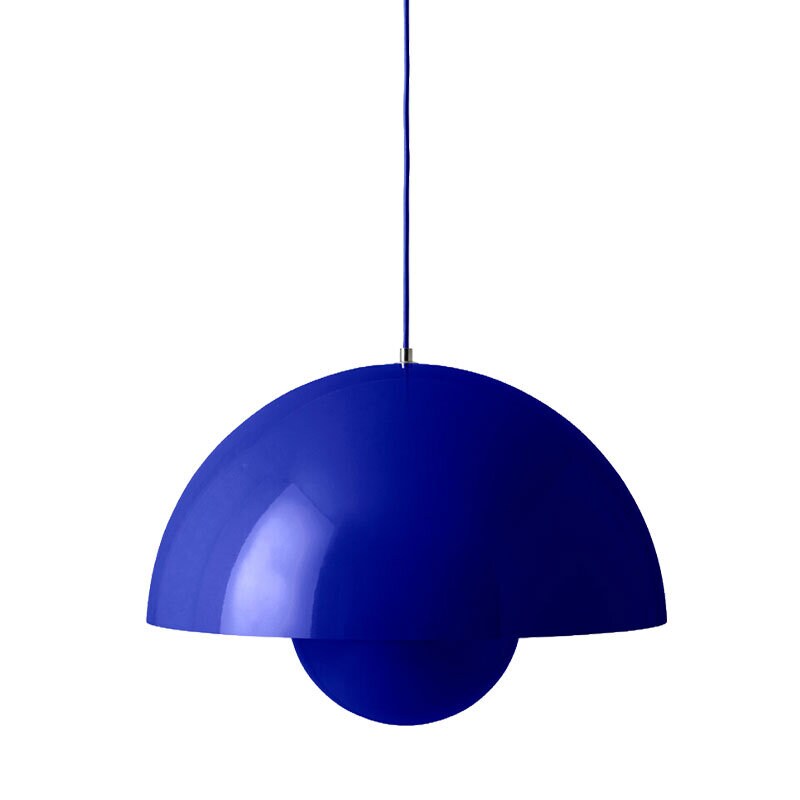 Flowerpot VP2 taklampa cobalt blue