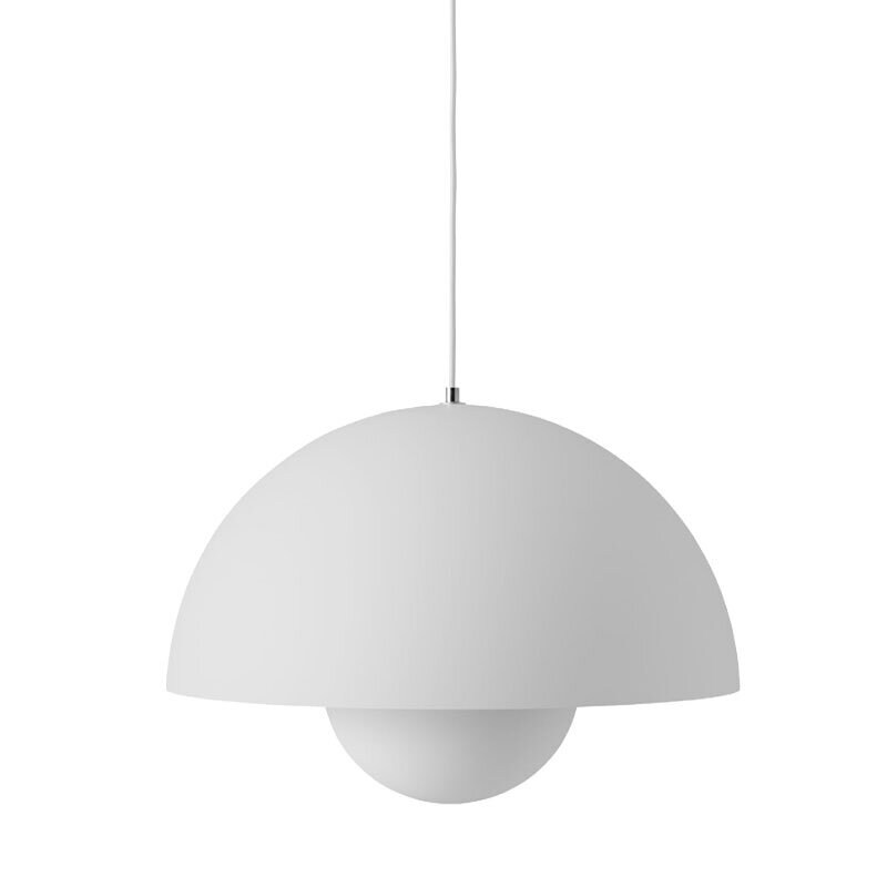 Flowerpot VP2 taklampa matt light grey