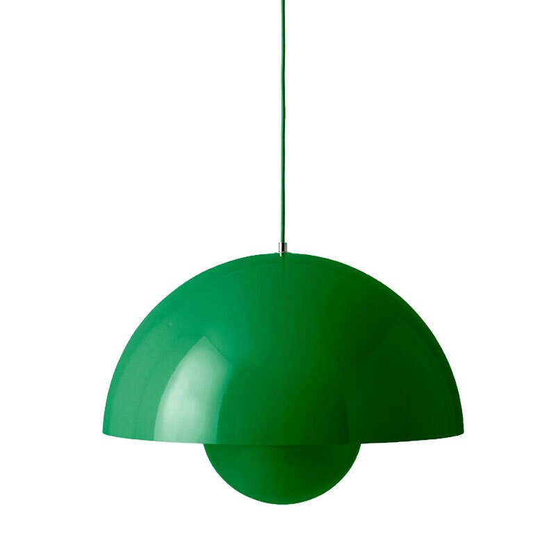 Flowerpot VP2 taklampa signal green