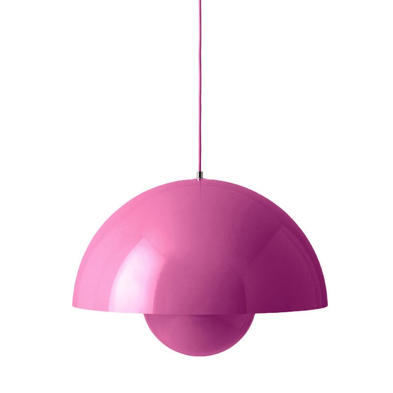 Flowerpot VP2 taklampa tangy pink