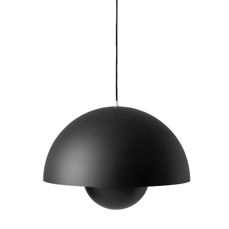 Flowerpot VP2 taklampa matt black