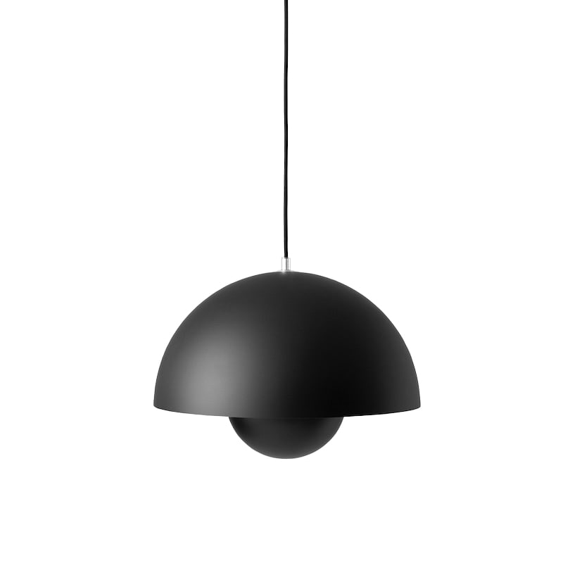 Flowerpot VP7 taklampa matt black