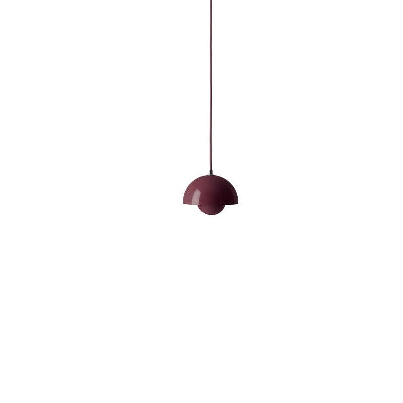 Flowerpot VP10 taklampa Dark Plum