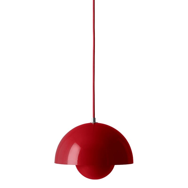 Flowerpot VP1 taklampa Vermilion Red