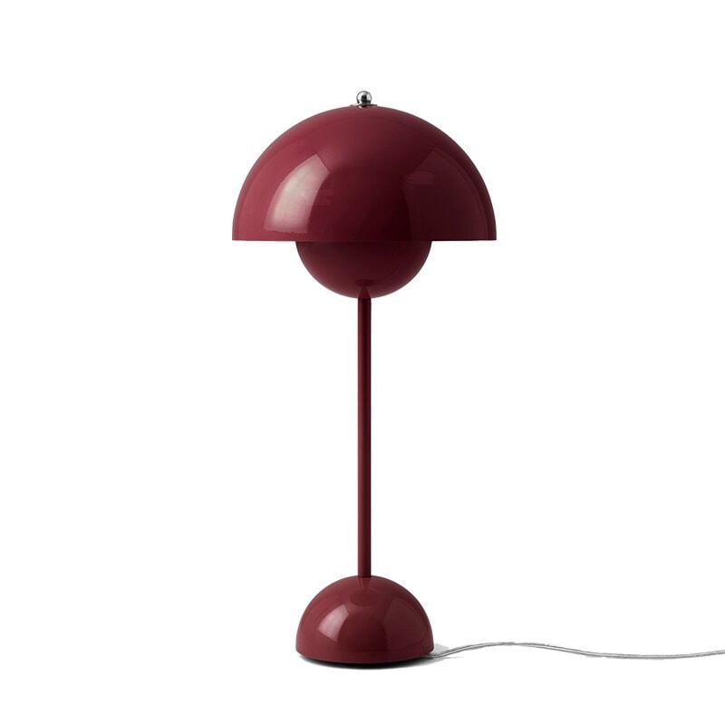 Flowerpot VP3 bordslampa Dark Plum