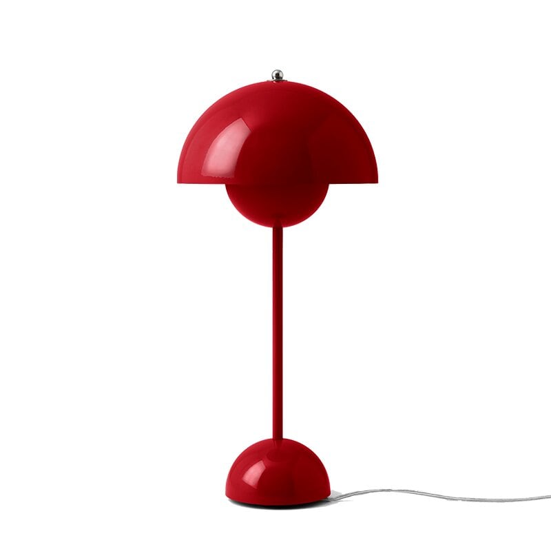 Flowerpot VP3 bordslampa Vermilion Red