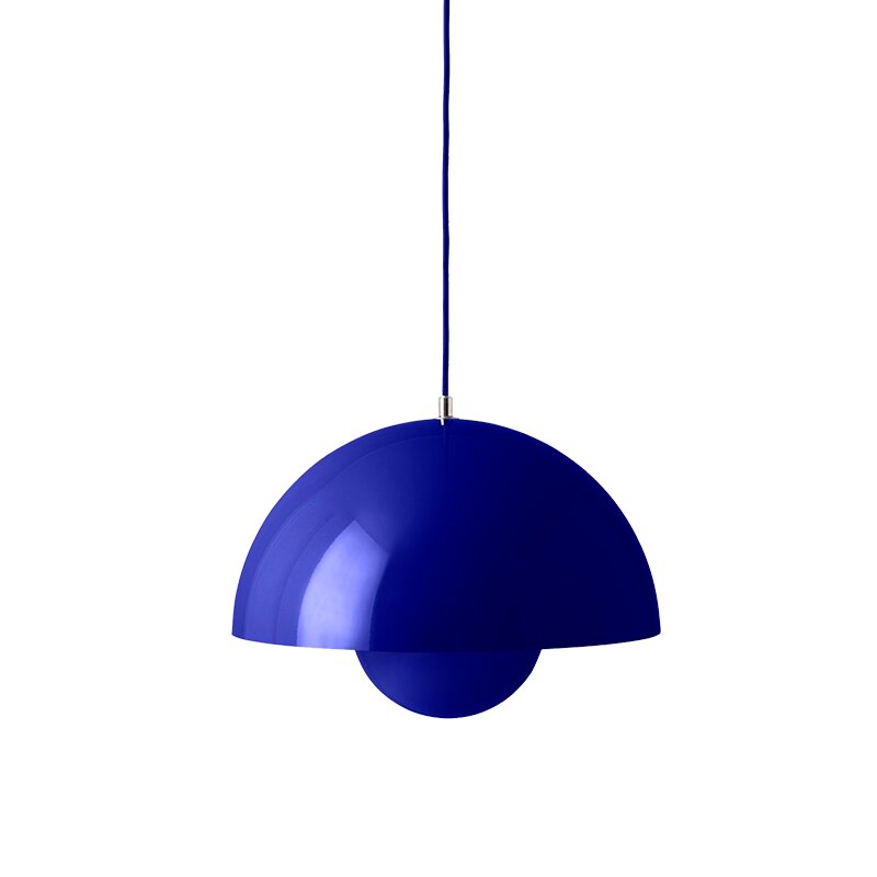 Flowerpot VP7 taklampa Cobalt Blue