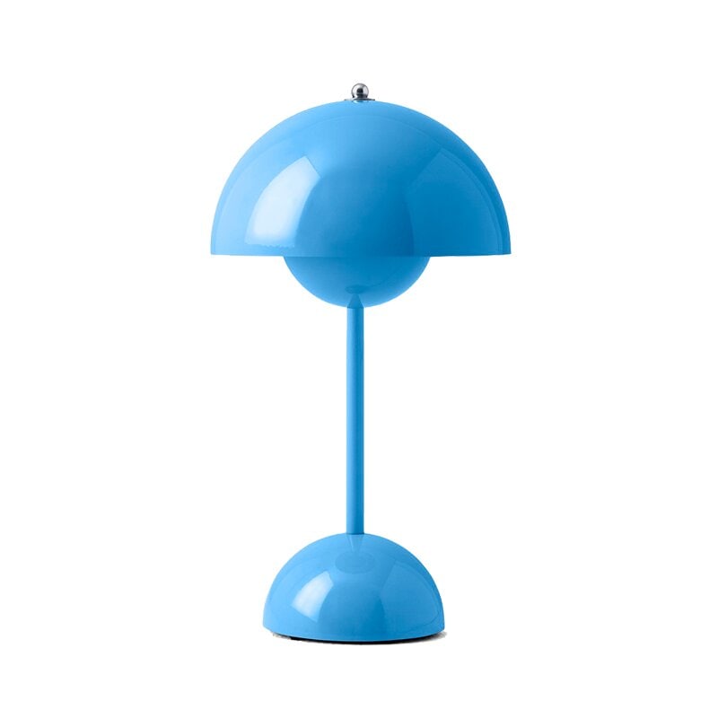Flowerpot VP9 bordslampa Portable Swim blue